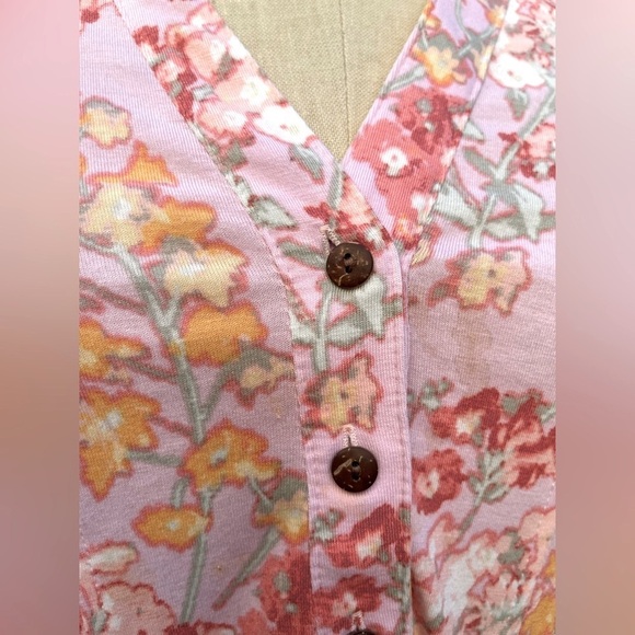 Wonderly Pink Floral Long Sleeve Dress - Picture 3 of 9